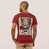 Contrastpuls: ontwerp van Tattoo met hoge impact T-shirt (Achterkant volledig)