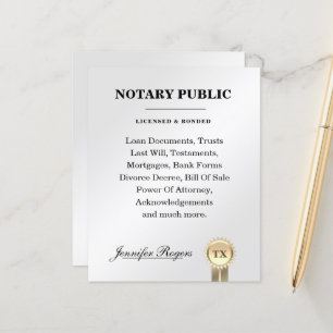 Contrat en argent et prospectus inspiré par certif