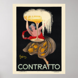 Contrat France Poster vintage 1922