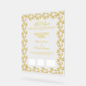 Contrat Mariage Islamique, Symbole Acrylique (Angle)