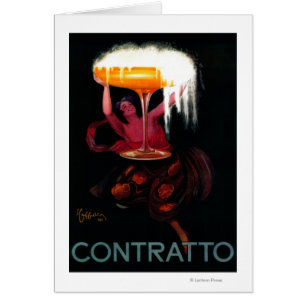 Contratto Vintage PosterEurope