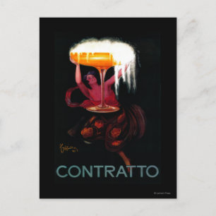 Contratto Vintage PosterEurope Briefkaart