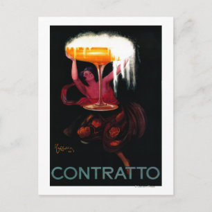 Contratto Vintage PosterEurope Briefkaart