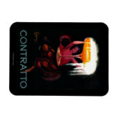 Contratto Vintage PosterEurope Magneet (Horizontaal)