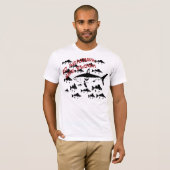 CONTRE LE T-SHIRT D'ÉCOULEMENT (Devant entier)