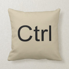 Control Alt Delete (Ctrl Alt Del) Pillow Kussen
