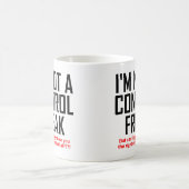Control Freak Funny Mug Koffiemok (Center)