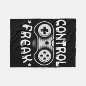 Control Freak - Grappige Gaming Videogames Gamer Fleece Deken (Voorkant (Horizontaal))