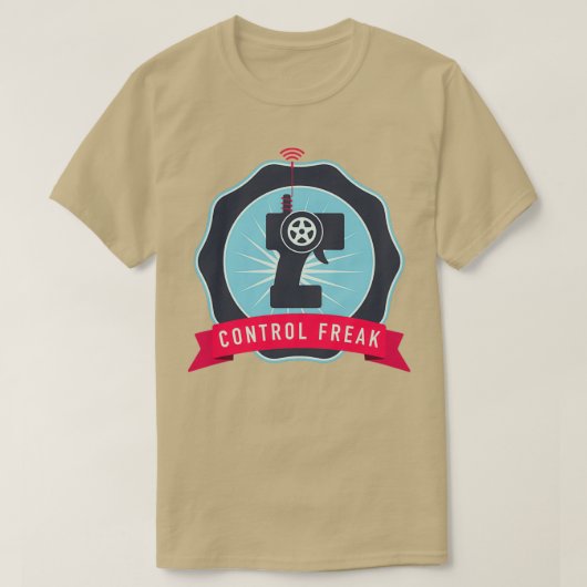 Control Freak RC Car Remote Control Modelling T-shirt (Design voorkant)