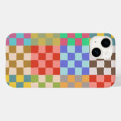 Controlbord voor kleurrijk gecontroleerd patroonpa Case-Mate iPhone case (Achterkant (horizontaal))