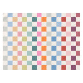 Controlbord voor kleurrijk gecontroleerd patroonpa tafelkleed (Voorkant (Horizontaal))