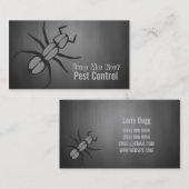 Contrôle des parasites, Carte de visite des bogues (Devant / Derrière)