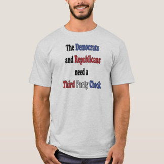 Controle door derden t-shirt