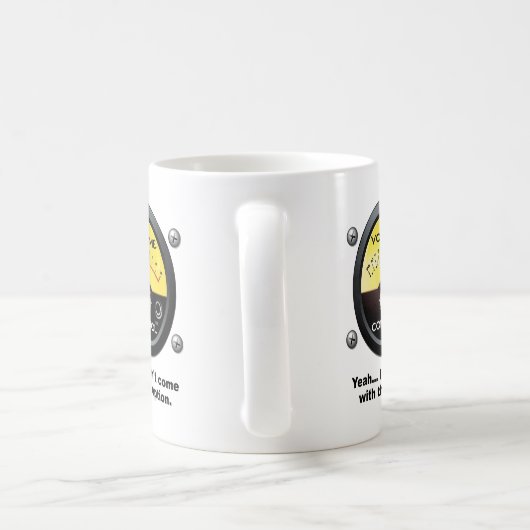 Contrôle du volume Mug amusant (Poignée)