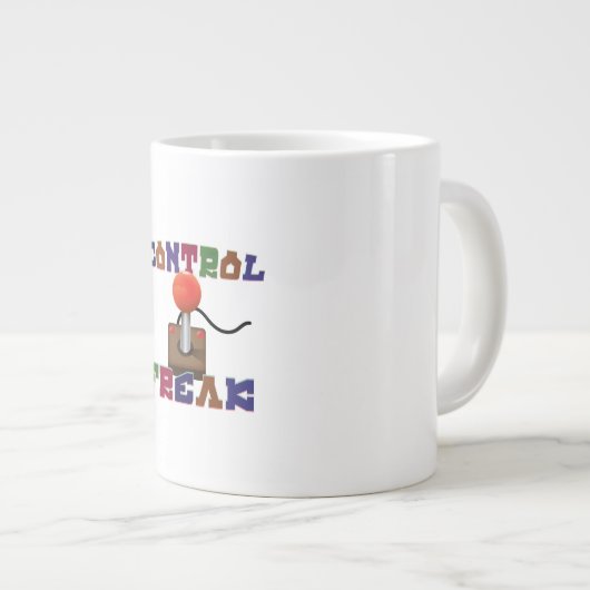 Controle Freak Extra Grote Beker (Voorkant rechts)