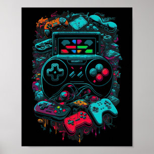 Controle Gamer Video Game Controller 14 Poster