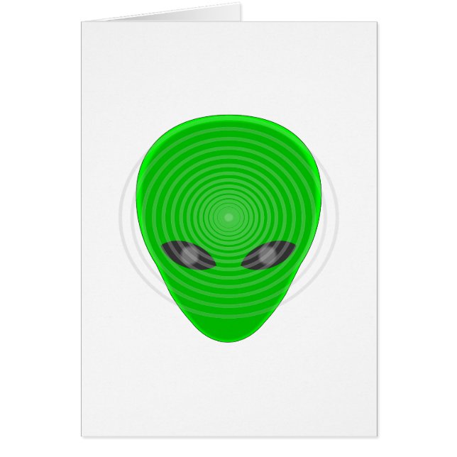 Contrôle mental de la tête de l'Alien (Devant)