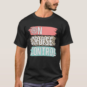 Controle op de zomervakantiefamilie van de luipaar t-shirt