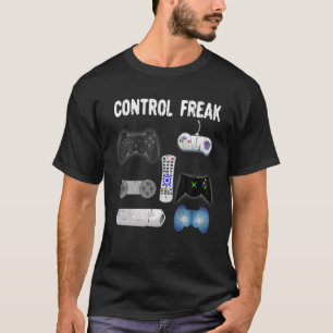 Controle op Freak Funny Humor Novelty voor videoga T-shirt