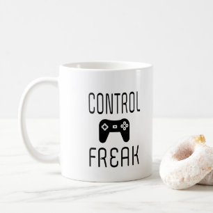 Controle over Freak-videogamer Koffiemok