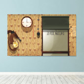 Controledienst Canvas Afdruk (Insitu (Houten vloer))