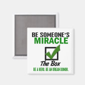 Controleer de doos als orgaandonor 6 magneet (Voorkant / Achterkant)