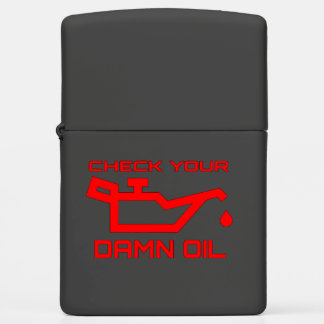 Controleer de olielichter