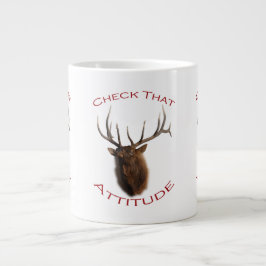 Controleer die hoogte grote koffiekop