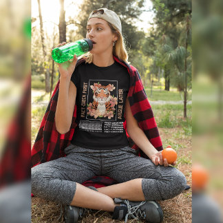 Controleer Feiten Vooraleer Te Discussiëren Bloem T-shirt