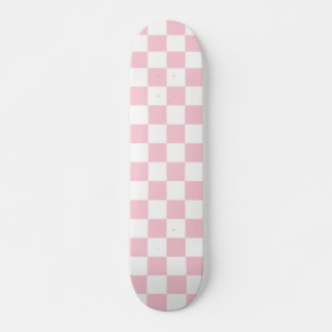 Controleer het Baby-roze en witte-controllerpatroo Skateboard