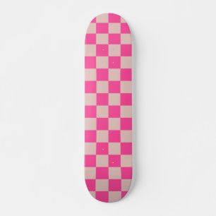 Controleer het selectiekaart voor coraalroze geche skateboard