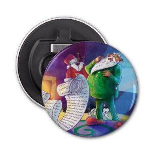 Controleer het tweemaal button flesopener