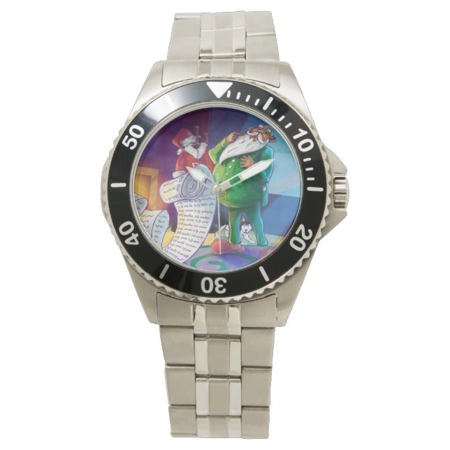 Controleer het tweemaal horloge (Voorkant)