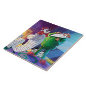 Controleer het tweemaal tegeltje (Zijkant)