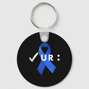 Controleer je Colon, Colonoscopie. Colon Cancer Aw Sleutelhanger
