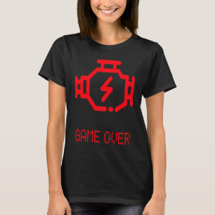 Controleer Motor Licht MIL auto reparatie motor sc T-shirt
