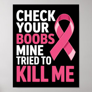 Controleer of je borstmijn me probeerde te doden poster