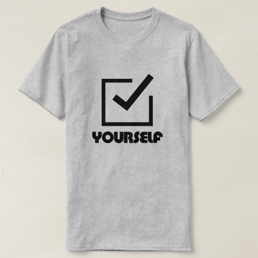 Controleer uw eigen T-shirt (Design voorkant)