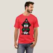 Controleer uw Elf voordat u uw Elf Kerstmis wrakt T-shirt (Voorkant volledig)