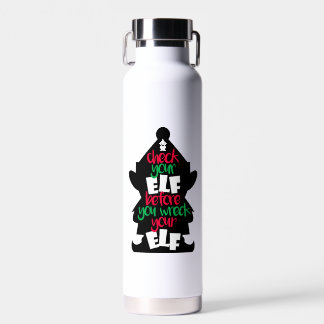Controleer uw Elf voordat u uw Elf wast Waterfles