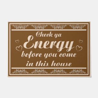 Controleer Ya Energy Doormat, Mat Gift