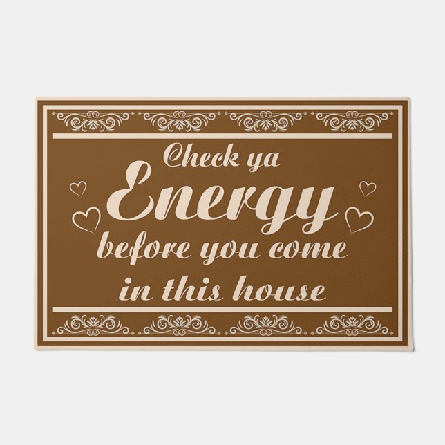 Controleer Ya Energy Doormat,  Mat Gift (Voorkant)