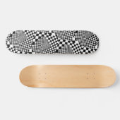 Controlelemborddraai B&W Skateboard (Horizontaal)