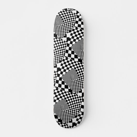 Controlelemborddraai B&W Skateboard (Voorkant)
