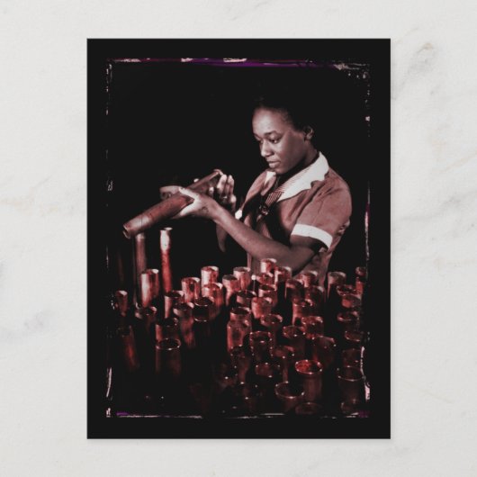 Controlemiddelen in de fabriek briefkaart (Voorkant)