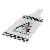 Controlerbord Fancy Florence Monogram Letter A Snijplank (Hoek)