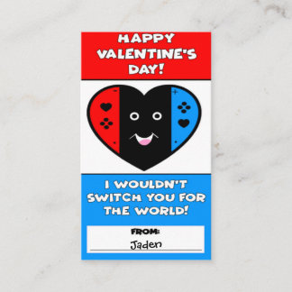 Contrôleur de jeu vidéo Carte Saint Valentin