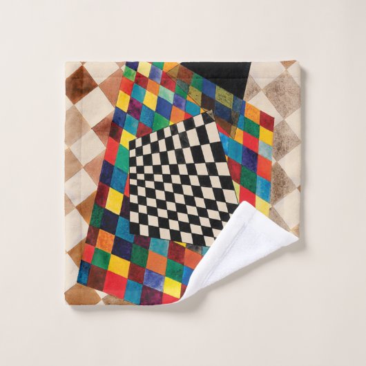 Contrôleur par Wassily Kandinsky (Gant de toilette)