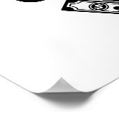 Contrôlez votre argent Dave Ramsey devis Poster (Coin)