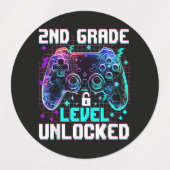 Controller 2e klas niveau ontgrendeld eerste dag labels (Design 2)